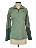 The North Face 100% Polyester Green Sweatshirt Size S - photo 1