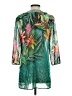 Chico's Tropical Green 3/4 Sleeve Blouse Size Sm (0) - photo 2