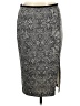 Express Paisley Gray Casual Skirt Size 10 - photo 1