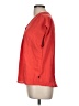 Banana Republic 100% Polyester Red Short Sleeve Blouse Size M - photo 5