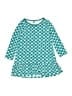 Tea 100% Cotton Argyle Teal Dress Size 6 - photo 1