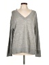 Banana Republic 100% Wool Gray Wool Pullover Sweater Size L - photo 1