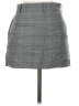 Tibi Plaid Gray Wool Skirt Size 0 - photo 2
