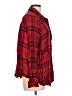 J.Jill 100% Rayon Plaid Red Long Sleeve Button-Down Shirt Size L - photo 4