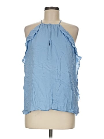 Parker Sleeveless Silk Top (view 1)