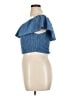 Shein Blue Short Sleeve Top Size XL - photo 5