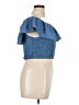 Shein Blue Short Sleeve Top Size XL - photo 4