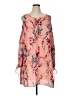 Boutique + 100% Polyester Pink 3/4 Sleeve Blouse Size 1X Plus - photo 1
