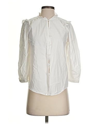 LC Lauren Conrad 3/4 Sleeve Blouse (view 1)