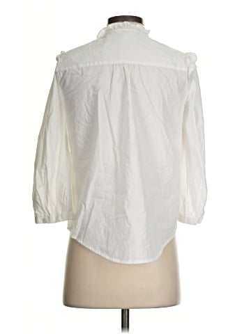 LC Lauren Conrad 3/4 Sleeve Blouse (view 2)