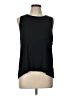 Halogen Black Sleeveless T-Shirt Size L - photo 1