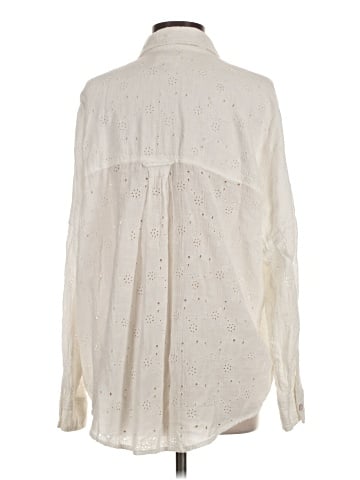 American Eagle Outfitters Long Sleeve Button-Down Shirt (view 2)