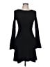 Elan Solid Black Cocktail Dress Size L - photo 1