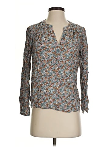 Ann Taylor LOFT Outlet Long Sleeve Blouse (view 1)