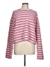 Musera Stripes Pink Pullover Sweater Size L - photo 1