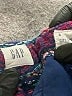 Gap 100% Cotton Chevron-herringbone Blue Shorts Size 6 - photo 3