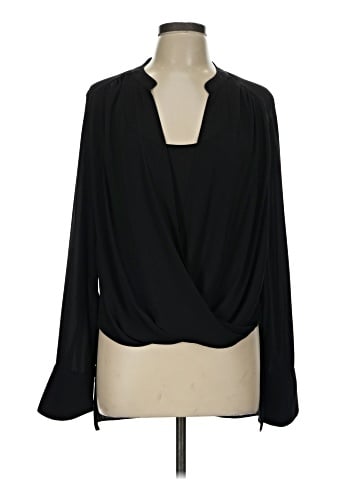 BCBGMAXAZRIA Long Sleeve Blouse (view 1)