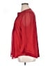 IZOD 100% Polyester Red 3/4 Sleeve Blouse Size XL - photo 5