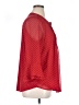 IZOD 100% Polyester Red 3/4 Sleeve Blouse Size XL - photo 4