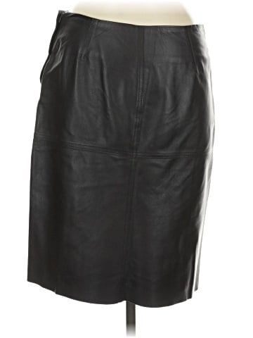 Max Studio Faux Leather Skirt (view 2)