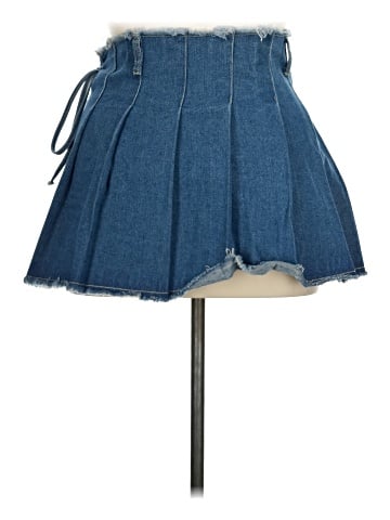 Cider Denim Skirt (view 2)