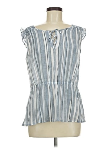 Como Black Sleeveless Blouse (view 1)