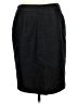 Nine West Solid Black Formal Skirt Size 10 - photo 2
