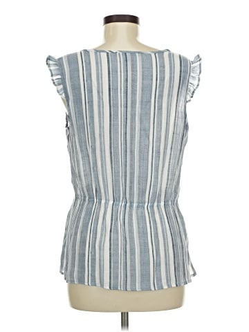 Como Black Sleeveless Blouse (view 2)