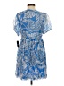 MSK Tropical Blue Casual Dress Size S (petite) - photo 2