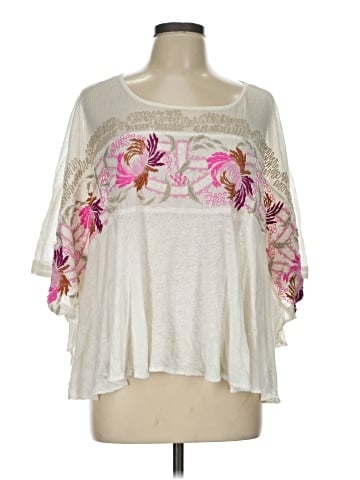 Free People 3/4 Sleeve Top (view 1)