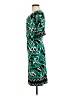 BCBGMAXAZRIA Graphic Green Casual Dress Size M - photo 5