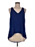 Veronica M. 100% Polyester Blue Tank Top Size M - photo 1