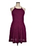 Mossimo Supply Co. Chevron-herringbone Burgundy Cocktail Dress Size XL - photo 1