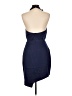 Elliatt Solid Blue Cocktail Dress Size L - photo 2