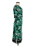BCBGMAXAZRIA Graphic Green Casual Dress Size M - photo 4