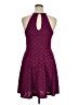Mossimo Supply Co. Chevron-herringbone Burgundy Cocktail Dress Size XL - photo 2