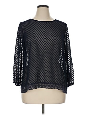 Eclair 3/4 Sleeve Blouse (view 1)