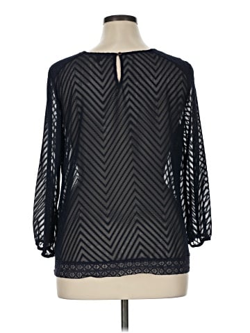 Eclair 3/4 Sleeve Blouse (view 2)