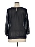 Eclair Black 3/4 Sleeve Blouse Size XL - photo 2