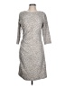J. McLaughlin Tweed Gray Casual Dress Size L - photo 1