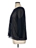 Eclair Black 3/4 Sleeve Blouse Size XL - photo 5