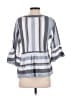 THML 100% Cotton Gray 3/4 Sleeve Blouse Size S - photo 2