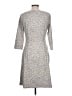 J. McLaughlin Tweed Gray Casual Dress Size L - photo 2