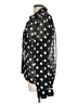 Sans Souci Polka Dots Black Long Sleeve Blouse Size L - photo 5