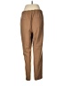 Ann Taylor LOFT Solid Brown Casual Pants Size M - photo 2