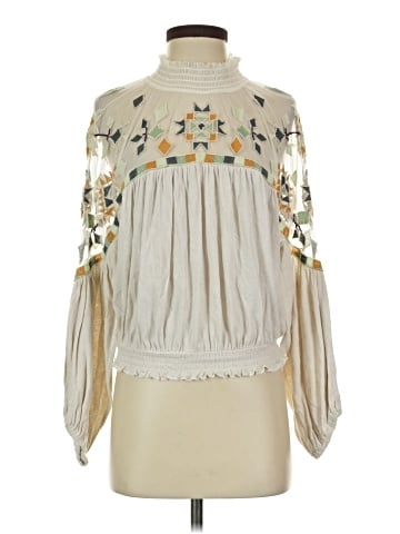 Free People Long Sleeve Blouse (view 1)