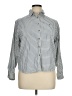 L.L.Bean 100% Cotton Checkered-gingham Blue Long Sleeve Button-Down Shirt Size 14 - photo 1
