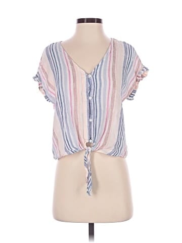 Cloth & Stone Short Sleeve Blouse (view 1)