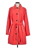 Dennis by Dennis Basso 100% Polyester Red Coat Size M - photo 1