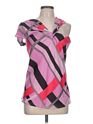 Josie Natori Short Sleeve Blouse (view 1)